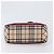 Borsa a tracolla BURBERRY Nova Check Blue Label in tela beige e argento Auth 199428 - vista 9