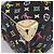LOUIS VUITTON Monogram Multicolor Speedy 30 Hand Bag Black M92642 Auth 200842SAV Nero - vista 17