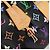 LOUIS VUITTON Monogram Multicolor Speedy 30 Hand Bag Black M92642 Auth 200842SAV Nero - vista 9