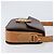 Céline Borsa a tracolla CELINE Macadam Horse Carriage PVC Marrone Tono Oro Auth 202089A - vista 4