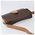 Céline Borsa a tracolla CELINE Macadam Horse Carriage PVC Marrone Tono Oro Auth 202089A - vista 6