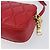 Pouch Miu Miu in pelle rossa tono oro Auth 200834V Rosso - vista 12