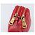 Pouch Miu Miu in pelle rossa tono oro Auth 200834V Rosso - vista 15
