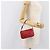 Pouch Miu Miu in pelle rossa tono oro Auth 200834V Rosso - vista 22
