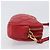Pouch Miu Miu in pelle rossa tono oro Auth 200834V Rosso - vista 4