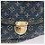 LOUIS VUITTON Monogram Denim Flat shopper Tote Bag Blue M95018 LV Auth 197248V - vista 18