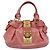 Borsa a mano Miu Miu Vitellolux in pelle 2way Rosa Tono Oro Auth 202077V - vista 2