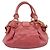 Borsa a mano Miu Miu Vitellolux in pelle 2way Rosa Tono Oro Auth 202077V - vista 3