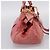 Borsa a mano Miu Miu Vitellolux in pelle 2way Rosa Tono Oro Auth 202077V - vista 4