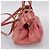 Borsa a mano Miu Miu Vitellolux in pelle 2way Rosa Tono Oro Auth 202077V - vista 5