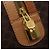 Céline Borsa Boston CELINE Macadam Canvas PVC Leather Brown Gold Auth 199669A Marrone D'oro - vista 17