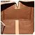 Céline Borsa Boston CELINE Macadam Canvas PVC Leather Brown Gold Auth 199669A Marrone D'oro - vista 20
