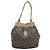 Borsa a tracolla SAINT LAURENT PVC Canvas Black Gold Auth bs36847 Nero D'oro - vista 2