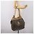 Borsa a tracolla SAINT LAURENT PVC Canvas Black Gold Auth bs36847 Nero D'oro - vista 20