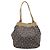 Borsa a tracolla SAINT LAURENT PVC Canvas Black Gold Auth bs36847 Nero D'oro - vista 3
