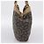 Borsa a tracolla SAINT LAURENT PVC Canvas Black Gold Auth bs36847 Nero D'oro - vista 5