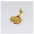 Orecchini CHANEL metallo Gold Tone CC Auth 201016 - vista 4