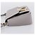 Borsa a tracolla Salvatore Ferragamo Gancini in pelle grigia e oro Auth ka6000V Marrone D'oro - vista 4