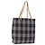 Borsa Tote BURBERRY Nova Check Canvas Black Beige Auth 202264 Nero