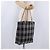 Borsa Tote BURBERRY Nova Check Canvas Black Beige Auth 202264 Nero - vista 21