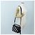 Borsa LOEWE Puzzle 10 Puzzle Bag Small in pelle 2way Nero Argento Auth 198606SM - vista 28