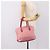 Borsa Tote Miu Miu Pelle Rosa Tono Oro Auth 199349V - vista 27