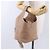 Bolso de cordón CHANEL Chocolate Bar en piel de cordero Beige Silver CC Auth BA15389V Plata - vista 21