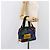 Borsa a mano SAINT LAURENT Nylon Multicolor Gold Auth ka6053 Multicolore D'oro - vista 21