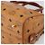 Borsa Boston MCM Logogram Vicetos PVC Pelle 2way Marrone Oro Auth 201891A D'oro - vista 14