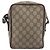 Borsa a Tracolla GUCCI GG Supreme PVC Beige Silver 122754 Auth hk4066 Argento - vista 3