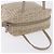 Pouch a mano FENDI Zucchino Canvas Beige Silver Auth ka5985A Argento - vista 7