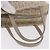 Pouch a mano FENDI Zucchino Canvas Beige Silver Auth ka5985A Argento - vista 8