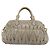 Borsa Miu Miu Vitellolux in pelle 2way Verde Tono Oro Auth 202078V - vista 3