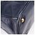 Borsa a mano Miu Miu in pelle blu navy e oro Auth 199407V D'oro - vista 12