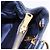 Borsa a mano Miu Miu in pelle blu navy e oro Auth 199407V D'oro - vista 25