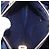 Borsa a mano Miu Miu in pelle blu navy e oro Auth 199407V D'oro - vista 26
