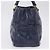 Borsa a mano Miu Miu in pelle blu navy e oro Auth 199407V D'oro - vista 5