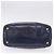 Borsa a mano Miu Miu in pelle blu navy e oro Auth 199407V D'oro - vista 9