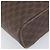 Céline Borsa a mano porta trucchi CELINE Macadam Canvas PVC Pelle Marrone Oro Auth ka6028A D'oro - vista 11