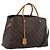 Borsa a mano LOUIS VUITTON Monogram Montaigne GM 2way M41067 LV Auth 199969V Monogramma