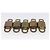 LOUIS VUITTON Set di 10 Lucchetti Lucchetto metallo Oro LV Auth 202431 D'oro - vista 5