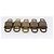 LOUIS VUITTON Set di 10 Lucchetti Lucchetto metallo Oro LV Auth 202431 D'oro - vista 7