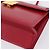 Borsa a mano GIVENCHY in pelle 2way rossa tono oro Auth BA15402A Rosso - vista 12