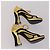 Céline Sandali CELINE PRADA in pelle Set da 2 Beige Oro Auth 193715 D'oro - vista 7
