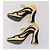 Céline Sandali CELINE PRADA in pelle Set da 2 Beige Oro Auth 193715 D'oro - vista 8
