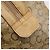 Céline Borsa a mano CELINE C Sulky PVC Beige Gold Auth 199903 D'oro - vista 14