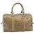 Céline Borsa a mano CELINE C Sulky PVC Beige Gold Auth 199903 D'oro - vista 2
