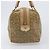 Céline Borsa a mano CELINE C Sulky PVC Beige Gold Auth 199903 D'oro - vista 4