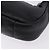 Bolsa de mão PRADA em couro Nappa acolchoado macio 2way Preta Prata Auth 199964SAM Preto - vista 15