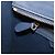 Céline Bolso de mano CELINE Luggage Micro shopper de cuero blanco con herrajes dorados Auth 198867A - vista 23